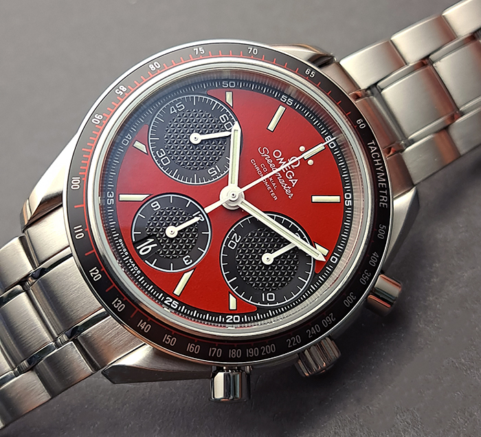 Omega Speedmaster Racing Co-Axial Chronograph Wristwatch Ref. 326.30.40.50.11.001